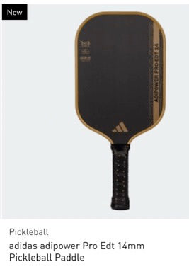 Adidas Adipower Pro Edt 14mm Pickleball Paddle