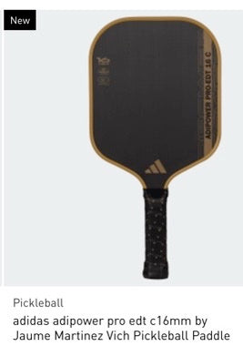 Adidas Adipower pro edt c16mm by Jaume Martinez Vich Pickleball Paddle